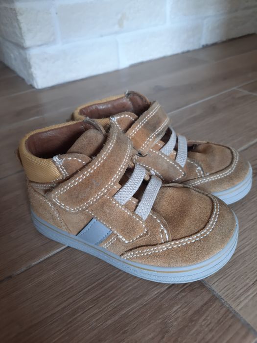 Детски кожени боти Lurchi 23 номер + подарък