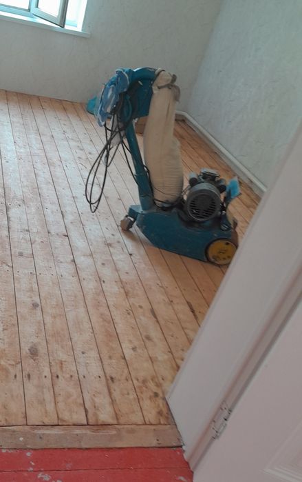 Шлифовка и укладка полов