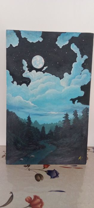 Продам картины, написаны акрилом покрыты лаком,возможен торг,зря не бе