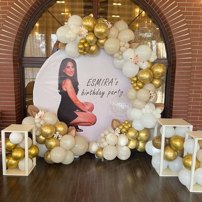 Воздушные шары, оформление, фотозоны