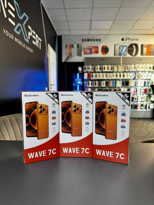 Blackview 17 Pro Max (Wave 7C) 64GB Vitality Orange 5000mAh Nou Sigilat cu Garantie