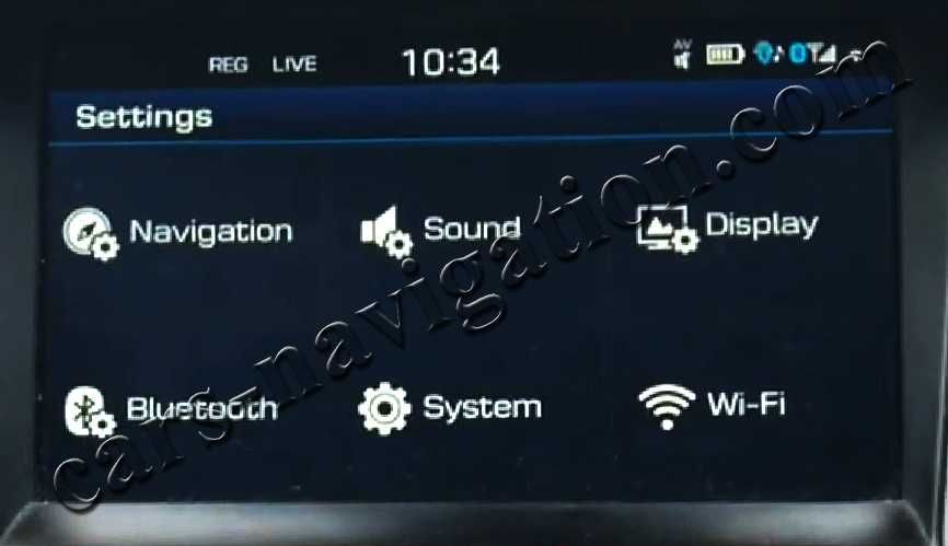 ОРИГИНАЛНА карта навигация 2025 България Hyundai Santa Fe Tucson i20