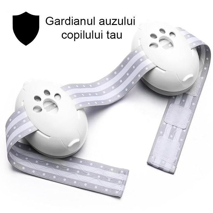 Casti Antifonice 2 in 1 pentru Copii si Bebelusi, Pana la 4 Ani