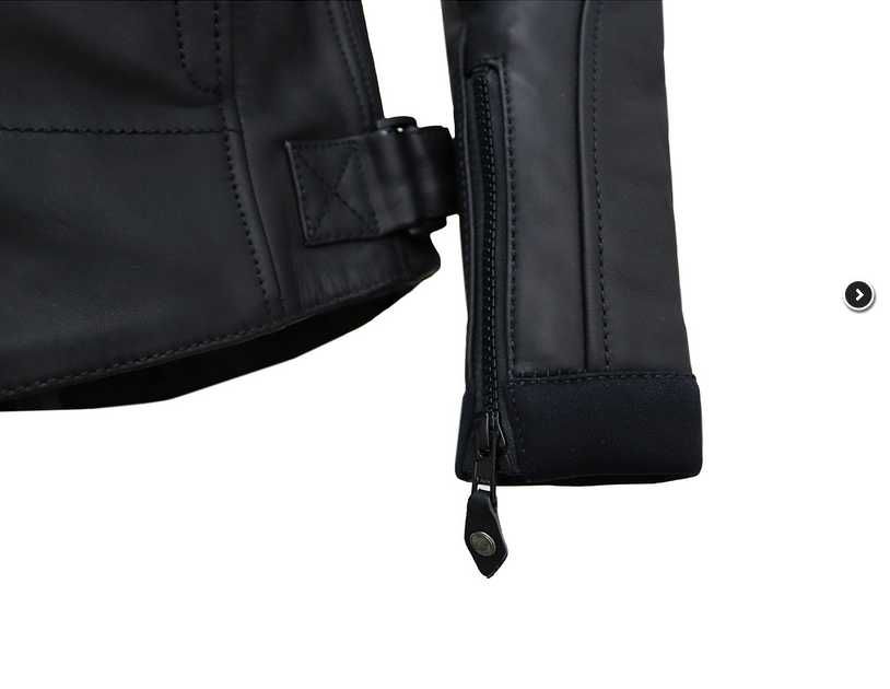 Geaca moto piele NOUA cu protectii complete, aerisiri, Spark Motostar