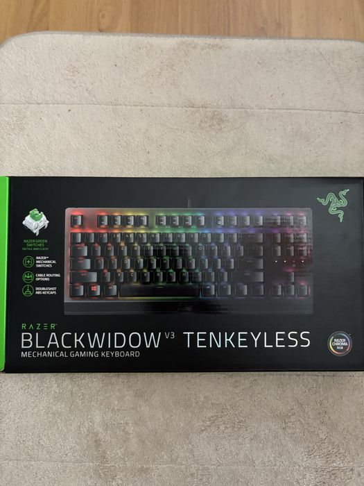 Клавиатура black widow v3 tenkeyless