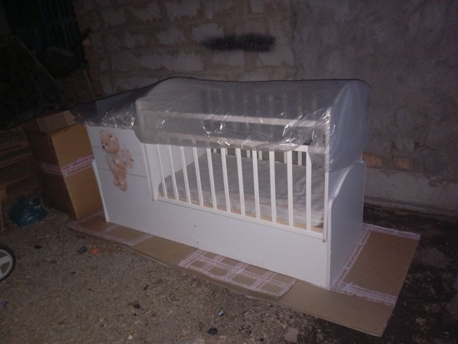 Детская кроватка, трансформер