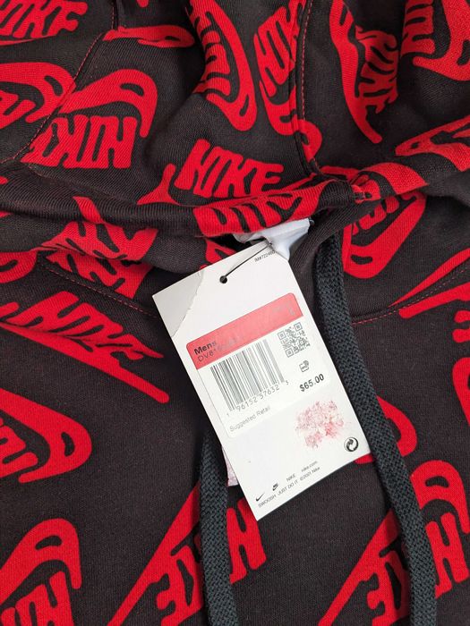 Nike All Over Prints Logo мъжки суичър от Сащ
