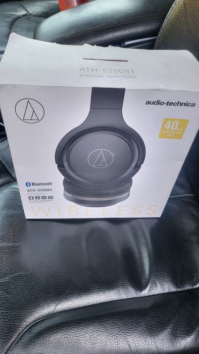 Нови Слушалки Wireless Audio-Technica ATH-S200BT, bluetooth, черни