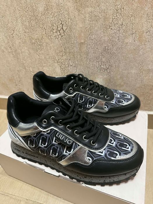 Дамски сникърси Liu Jo Black/Silver