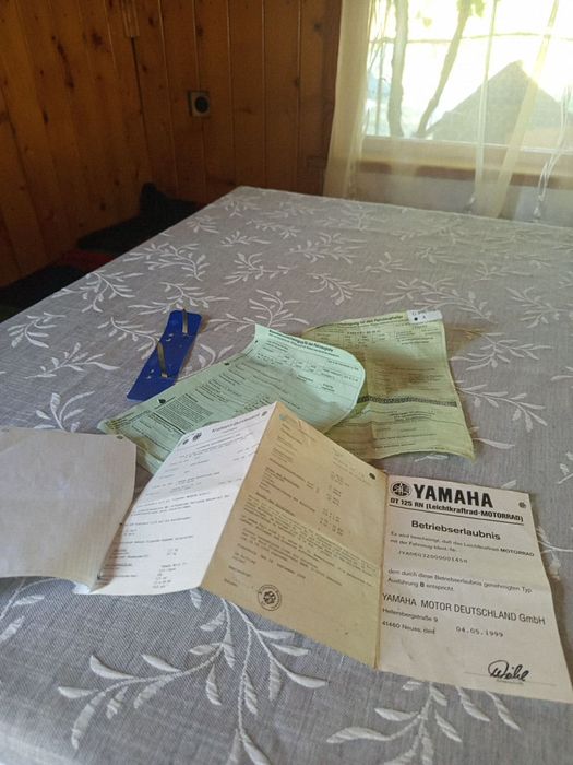 Yamaha DT 125 с документи