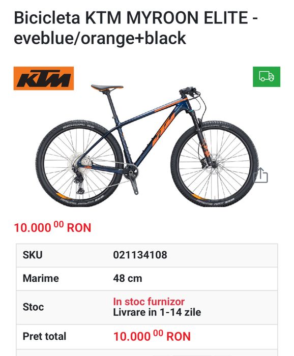 KTM Myroon Elite Bicicleta MTB
