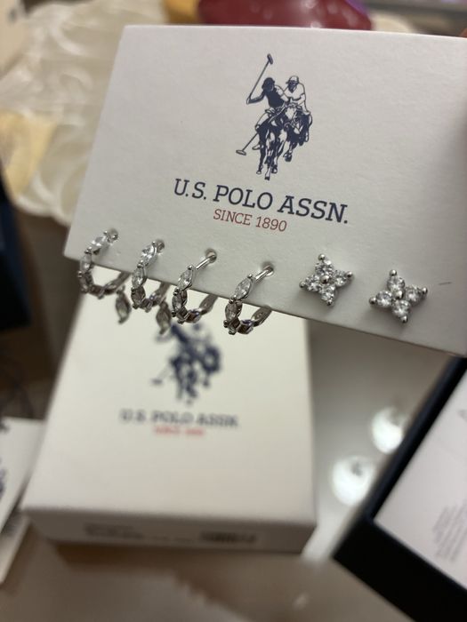Дамски обеци 3 чифт U.S Polo ASSN