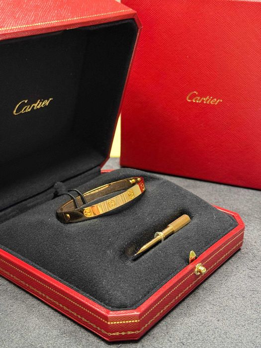 Браслет Cartier Love Classic model r/g