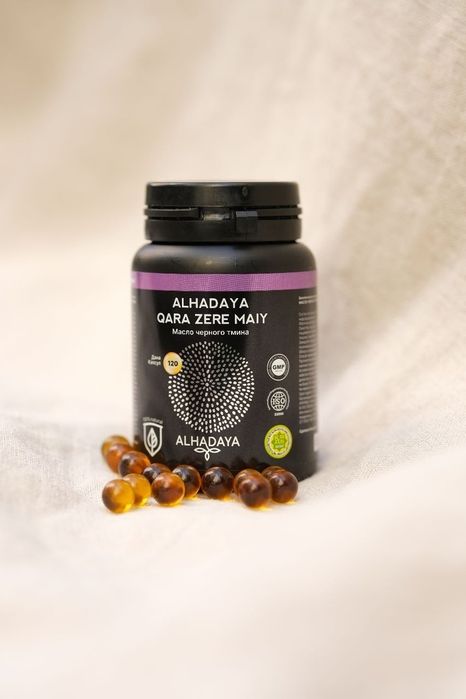 ALHADAYA qora senada yog'i 100% toza original maxsulot