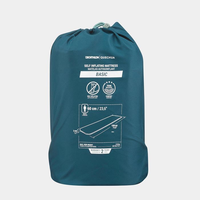 Saltea auto-gonflabilă de camping 1 - produs resigilat Decathlon