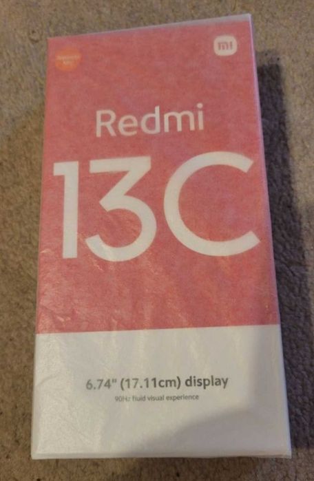 Xiaomi Redmi sigilat 13C 128GB 6gb ram ,DS Negru 4G, nou