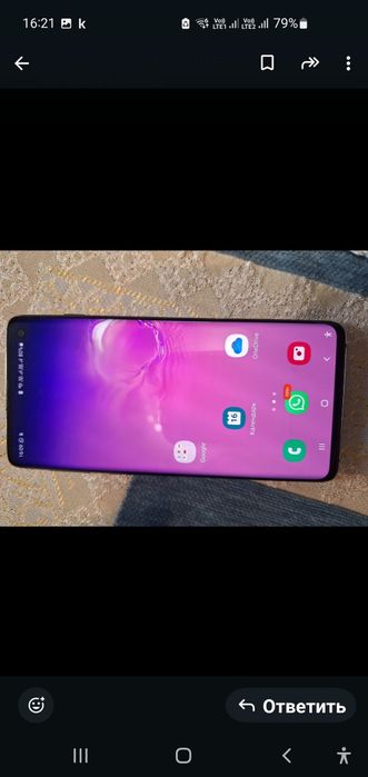 Samsung S10 в хорошем состоянии