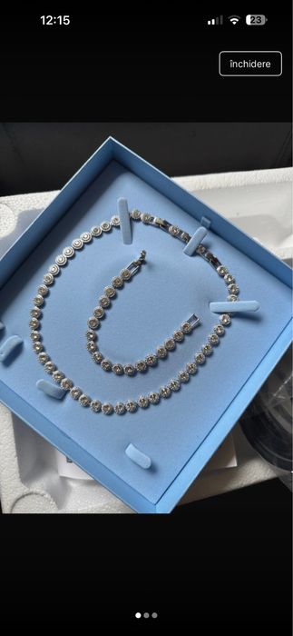 Set colier si bratara Swarovski