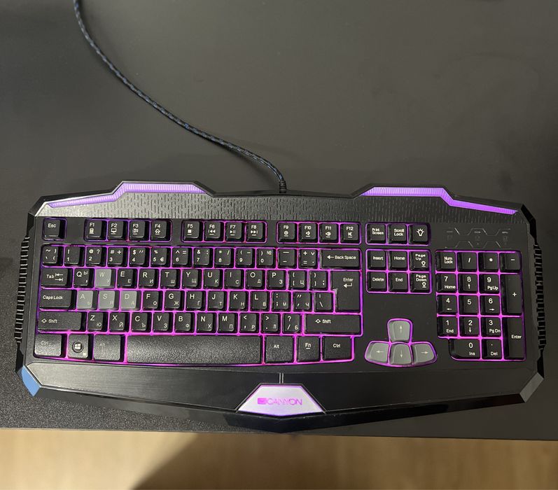 CANYON клавиатура с три подсветки