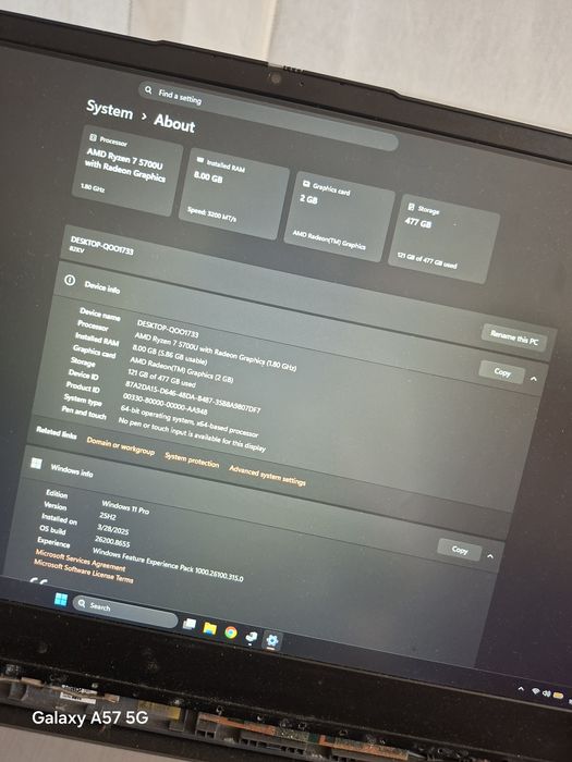 Vand Laptop Lenovo IdeaPad 3 17ALC6 (17.3")