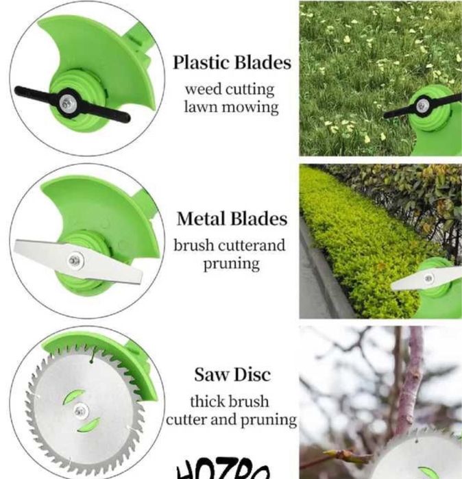 Motocoasa electrica 48V, 4000 Mah,1800 RBM, cu acumulatori