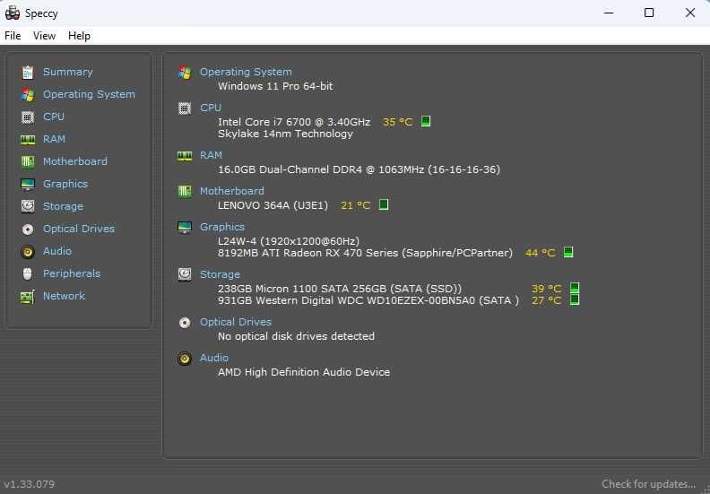 Calculator Unitate Gaming Lenovo I7 6700 Ram 16 Gb SSD Video 8G