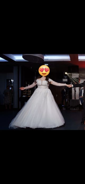 Rochie mireasă cu corset reglabil