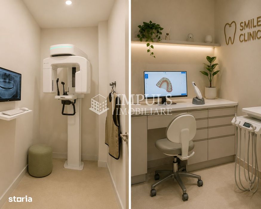 Spațiu premium pentru clinică dentară | 2 locuri de parcare | 65 mp