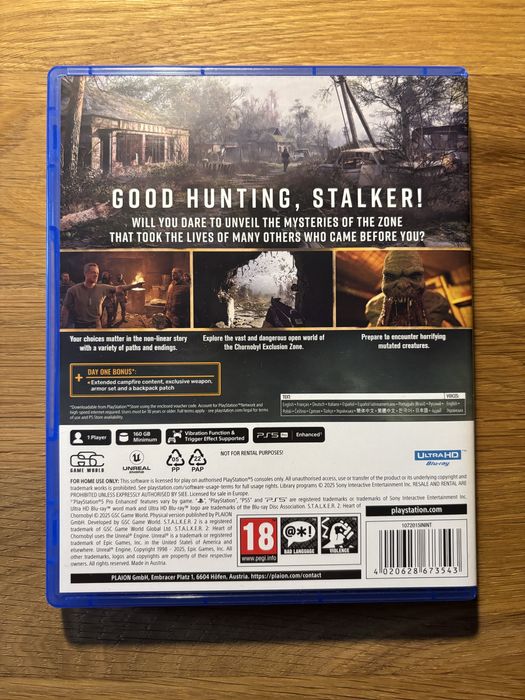 S.T.A.L.K.E.R. 2: Heart Of Chornobyl (PS5)