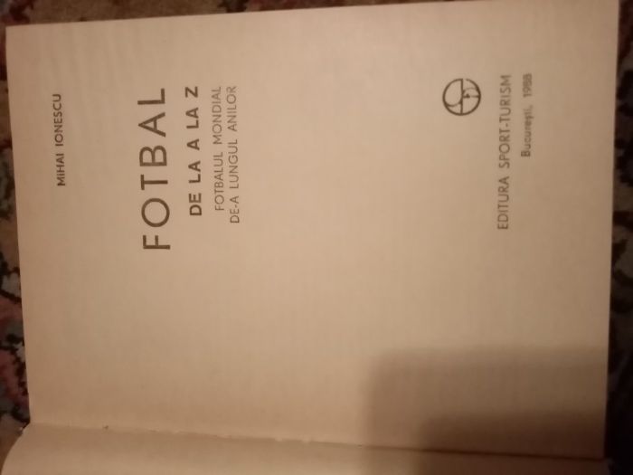 Fotbal de la A la Z - Mihai Ionescu