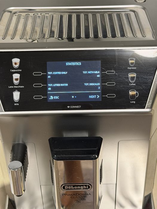 Кафемашина кафе автомат delonghi Primadonna CLASS с гаранция