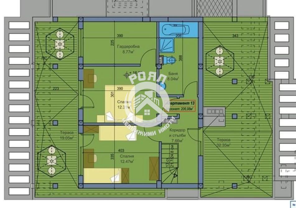 Продава се Мезонет в Пловдив, Кючук Париж - 207 кв.м за 1130 €/кв.м - Снимка #9