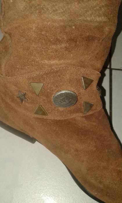 Cizme dama din piele intoarsa