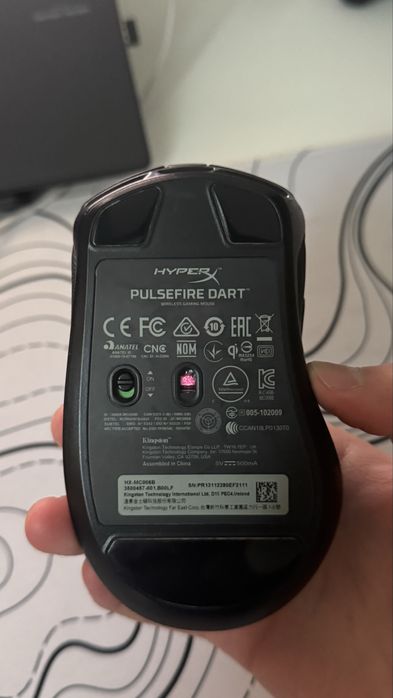 Мышка HyperX PulsefireDart Wireless