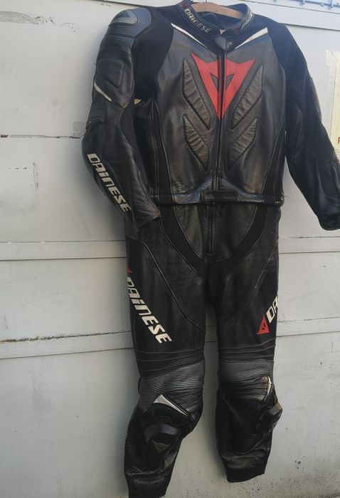 Costum moto piele premium Dainese Laguna