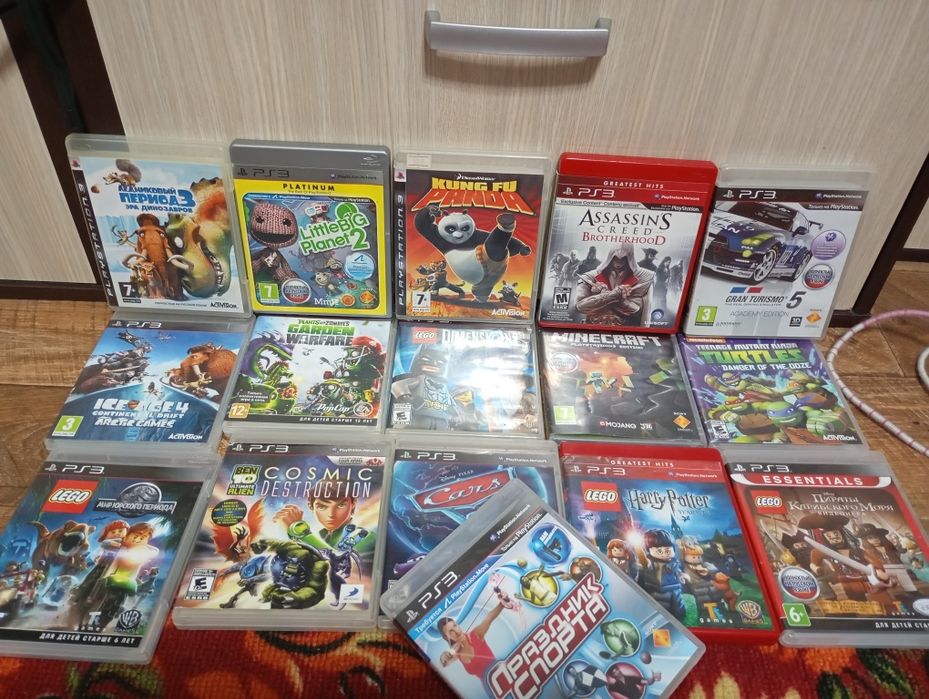 PS 3. Плестейшен 3 + мувы и диски