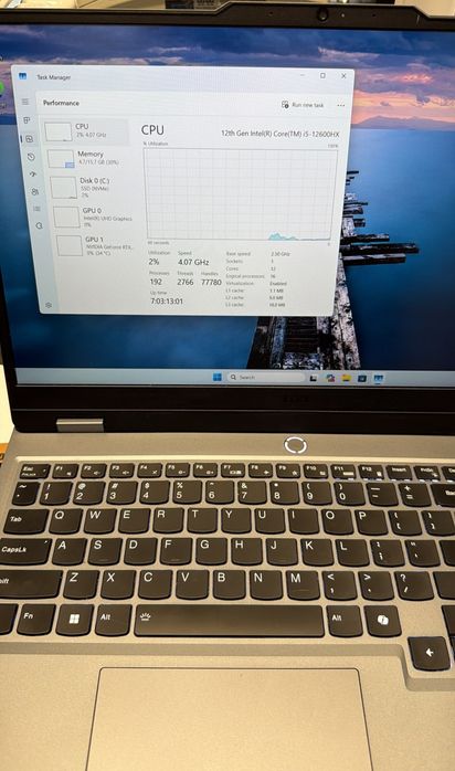 Gaming Lenovo LOQ, 15.6", i5 12600HX, 32Gb, Rtx 4050, SSD512