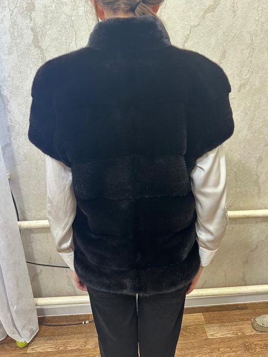 Норковая жилетка