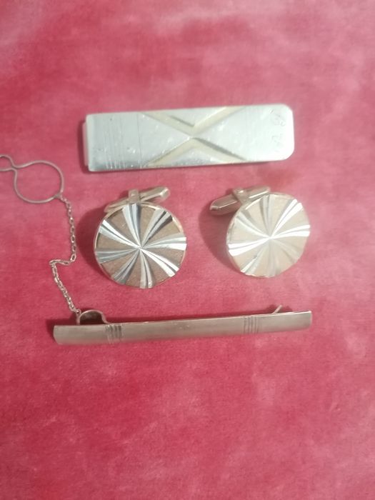 Set butoni argint
