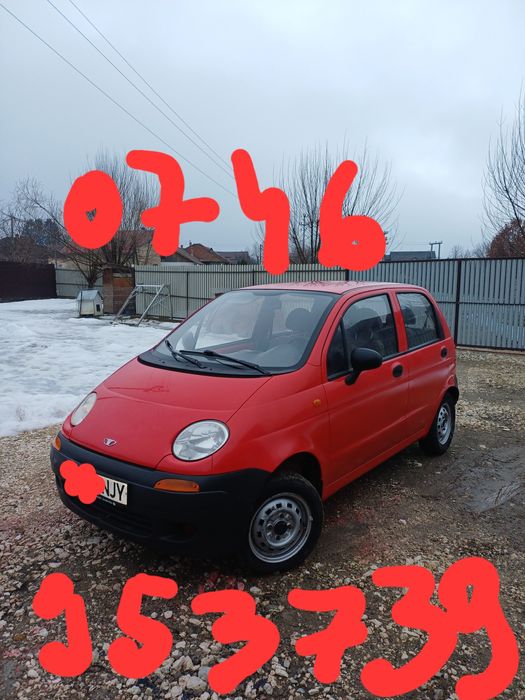 Matiz 63 mii km reali acte la zi anvelope ca si noi  fiscal 2 chei bun