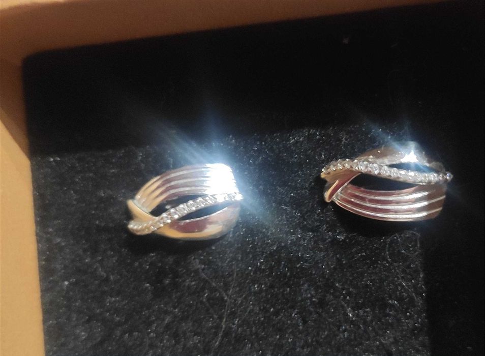 Серьги женские серебро