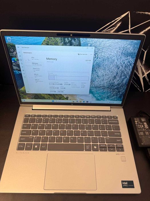 Laptop HP EliteBook – Intel Core Ultra 5 / 32GB RAM / ca NOU