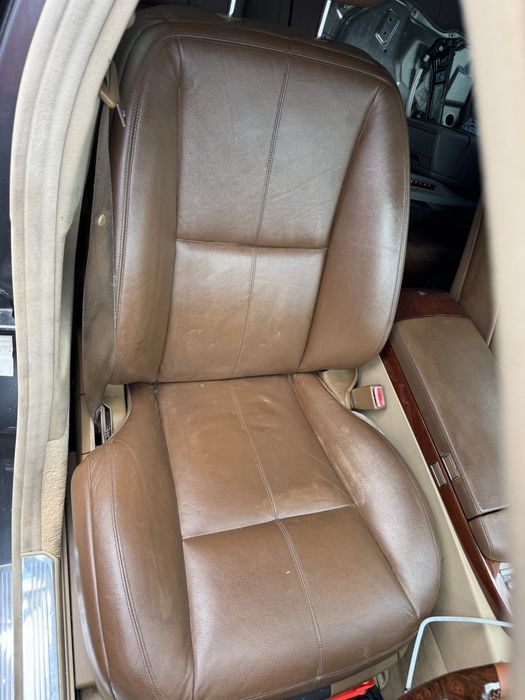 Кожен салон с подгрев и памет за Mercedes W221 къса база