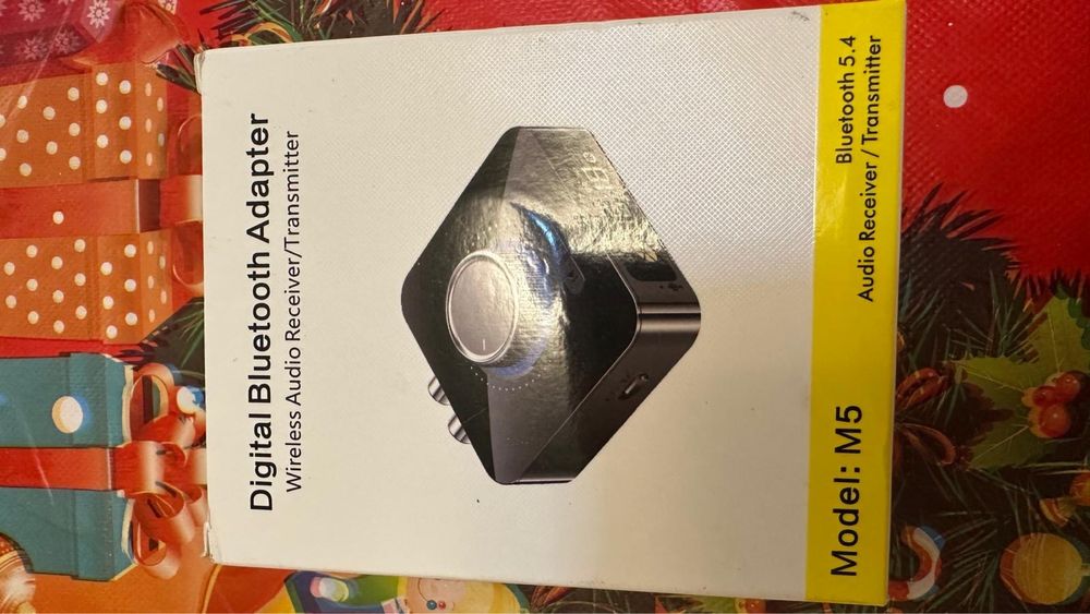 Receptor audio Bluetooth cu afisaj digital nou sigilat