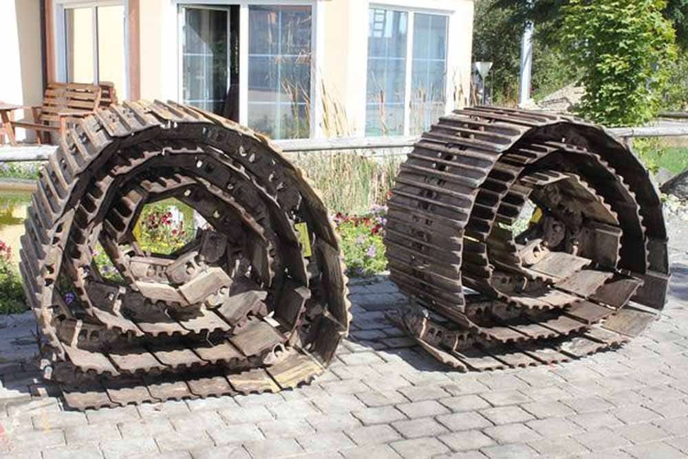 lant senile excavator caterpillar 205, 206 , 211