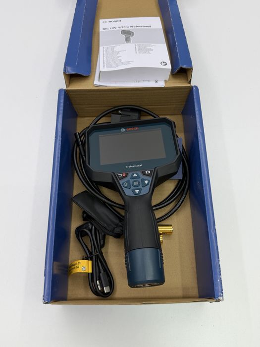 CAMERĂ INSPECȚIE BOSCH GIC 12V-4-23 C ENDOSCOP PROFESIONAL 4.3” CABLU 1.5M NOUĂ