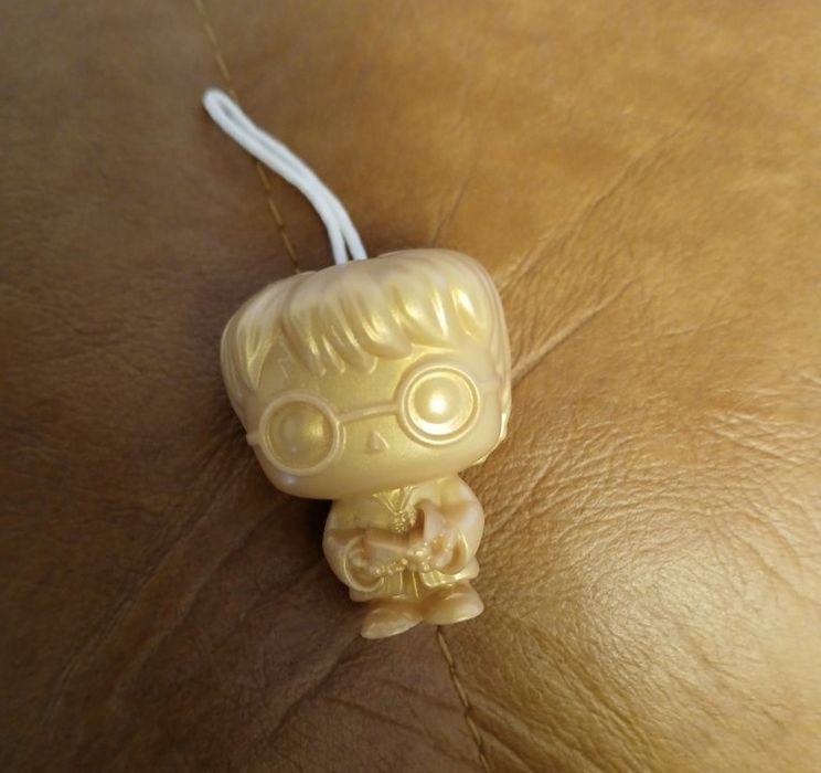 Figurina rara de colectie Harry Potter gold