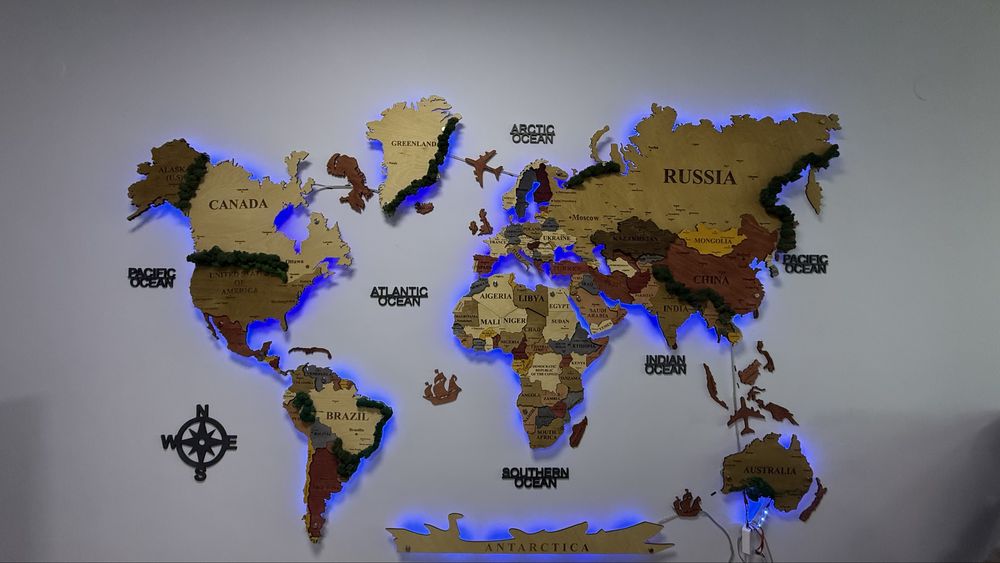 Карта мира 70000тысяч теңге