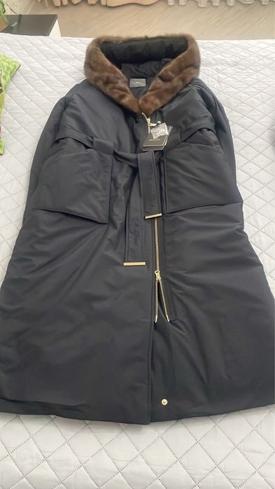 Воротник норковый пуховик