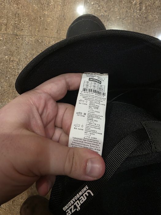 Boots de snowboard flexibili și confortabili Negru Bărbați